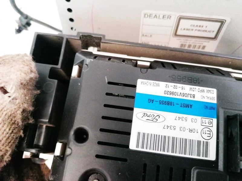 Ford Focus 2012 Autoradio AM5T18B955AG, AM5T-18B955-AG #1724836-34 - Bild 3 von 4