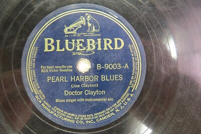 Doctor Clayton - BLUEBIRD B-9003 - Pear Harbor Blues & My Own Blues