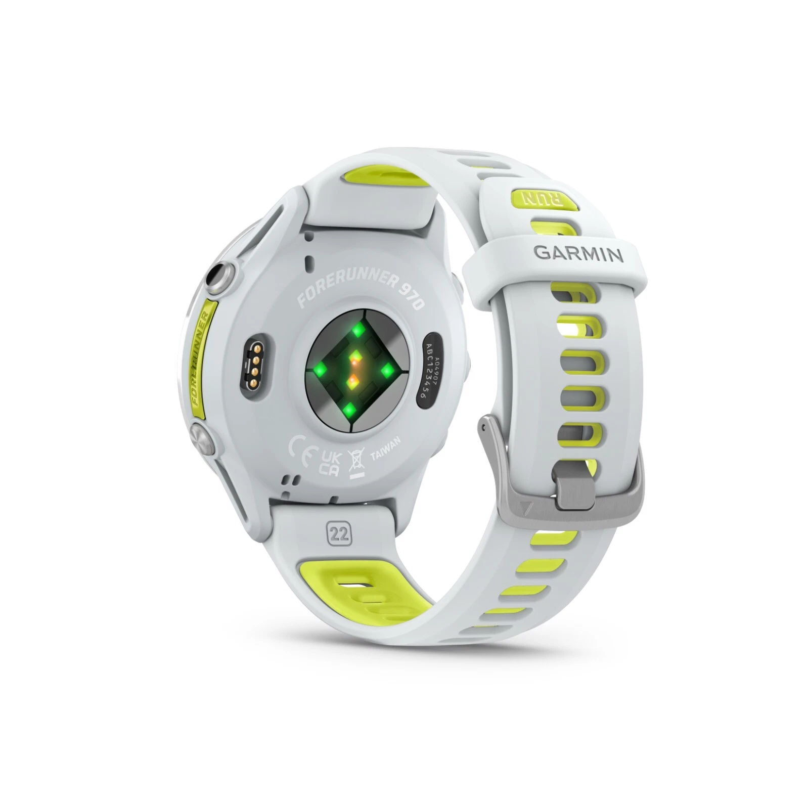 Garmin GPSウォッチ ホワイト Garmin Forerunner 970 GPS Running Smartwatch White w/ HRM 600 S