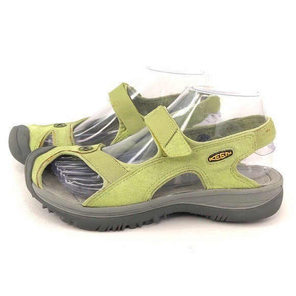 Sandali da trekking impermeabili Keen Balboa donna taglia 7 EUR 37 5 verde agrumi scuro