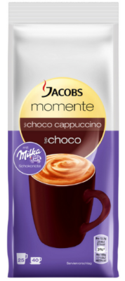 JACOBS MOMENTE CAPUCCINO 500G - MILK COFFEE - CHOCOLATE VANILLA