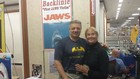 JAWS 1st Victim autographed card  & Blank Photo the late Susan Backlinie — photo 3