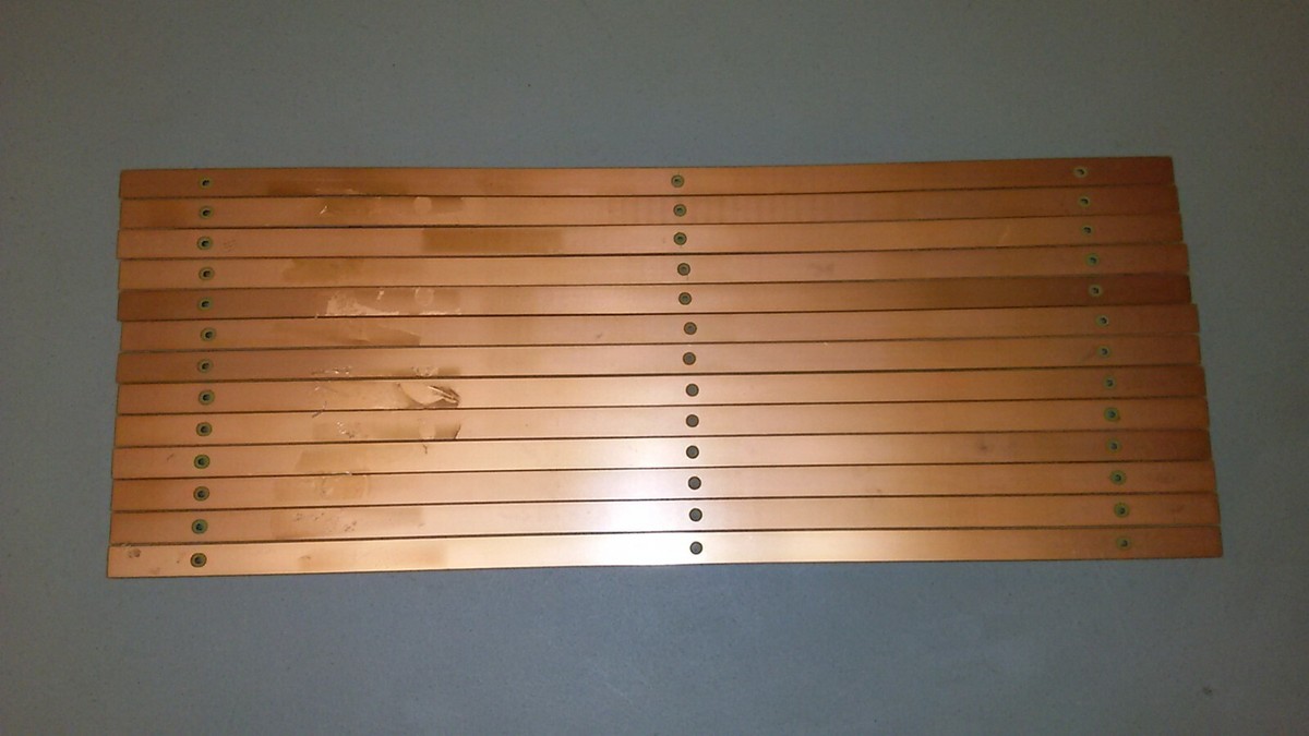 Kit De Barres LED SHARP LC-60LE644U, 14 Pièces, Testé, Pour écran Cassé