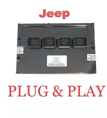 2007 Jeep Wrangler 3.8L MT  ECM PCM ECU Engine Computer Plug & Play 05094148