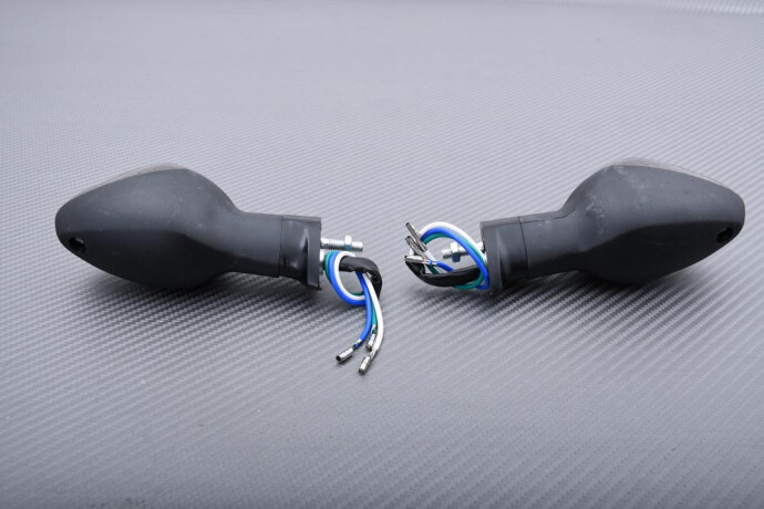 Clignotants avant CBR 600 RR teintés finition premium en polycarbonate - 4
