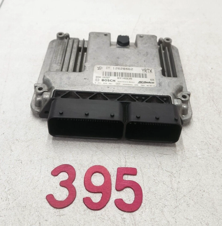 08-09 Unidad de módulo de control del motor Cadillac CTS ECU ECM OEM 12623327 BOSCH Foto 2 de 4