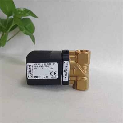  Burkert 6213EV A 10 G3/8 00221598 24V solenoid valve