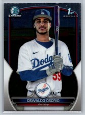 2023 Bowman Chrome 1st Bowman #BCP-152 Oswaldo Osorio