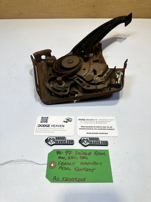 1994-1997 Dodge Ram Emergency Parking brake pedal Assembly OEM