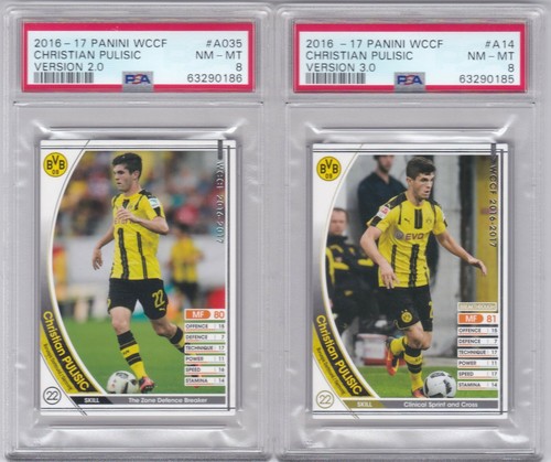 Psa8 16 17 Panini Wccf A35 A14 Christian Pulisic Rc Rookie United States Ebay Psa8 16 17 Panini Wccf A35 A14 Christian Pulisic Rc Rookie United States Ebay