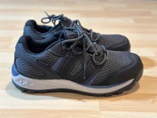 Propet Men's Vercors Waterproof Hiker, Grey/Blue, 9.5 XX-Wide US Vibram Arctic