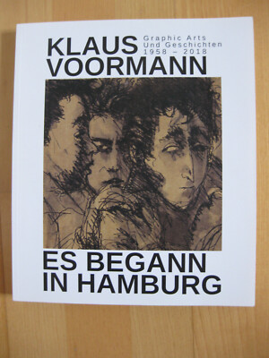 Klaus Voormann signierte IT STARTED IN HAMBURG Arts & Stories 1958-2018 