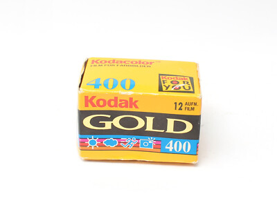 Kodak Gold 400 Film für Farbbilder 12 Aufnahmen  Nr.1751