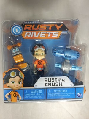 RUSTY RIVETS - RUSTY AND CRUSH New But Package Separating