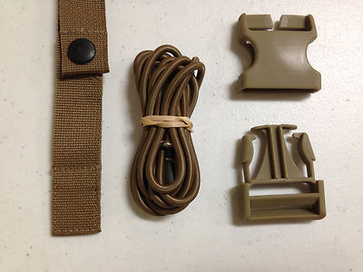 Confezione da 5 - Kit di riparazione per cintura da 2 USMC con fibbia scorrevole maschio/femmina Coyote NUOVO 15 pezzi - Italia Confezione da 5 - Kit di riparazione per cintura da 2 USMC con fibbia scorrevole maschio/femmina Coyote NUOVO 15 pezzi - Italia