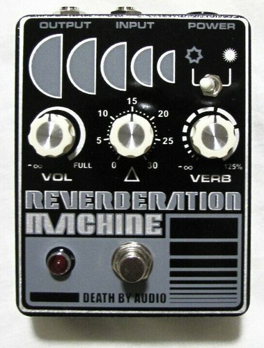 Used Death By Audio Reverberation Machine Guitar Effects Pedal