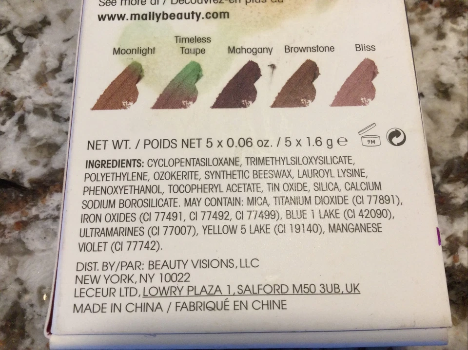 Mally Evercolor Shadow Stick Extra 5 Piece Collection NIB - Image 2 of 3