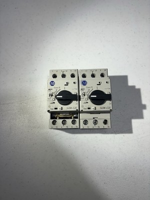 Lot Of 2 Allen-Bradley 140M-C2E-B10 Motor Protector, 0.63-1 Amp