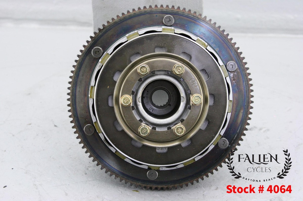 2003 Harley Dyna Wide Glide Clutch Basket Plates Assembly 17K
