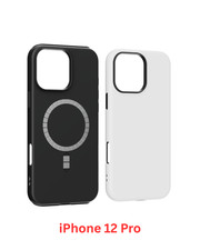 3D Sublimation Heat Press Customizable Double Layer MagSafe iPhone Case 12 Pro