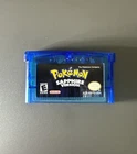 Pokemon Sapphire Version Nintendo Gameboy Advance- Tested & Works!