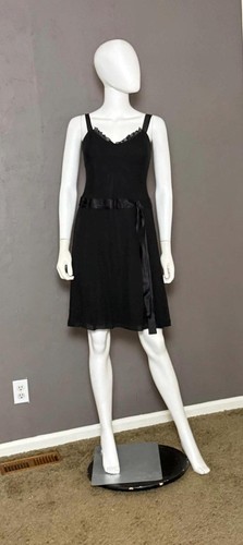 1990's Silk Chiffon Slip Dress from LAUNDRY by Shelli Segal size 6