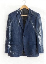 40 Pack Clear Plastic Garment Bags, 35.5" x 23.5", Clothes Covers for Hanging, D