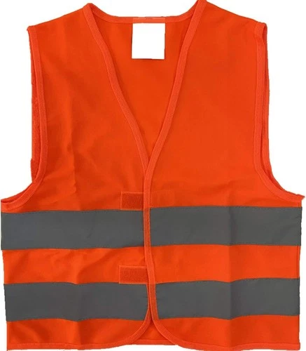 Safety Vest for Kids, High Visibility Reflective Orange Costume Running Cycling - product listing photo