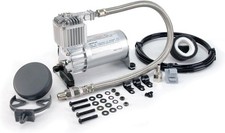 Viair 100c Silver Truck Mount Air Compressor For Train Horns - 12 Volt - 130 Psi