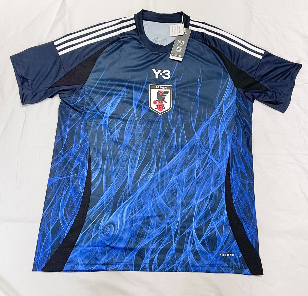 Adidas Japan National Football Team Jersey 2024 Y-3 T-shirt IU0964 