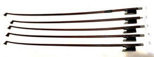 Antique NICE Marked Germany 4/4 Violin Bow Lot Pernambuco Wood *Lot G1