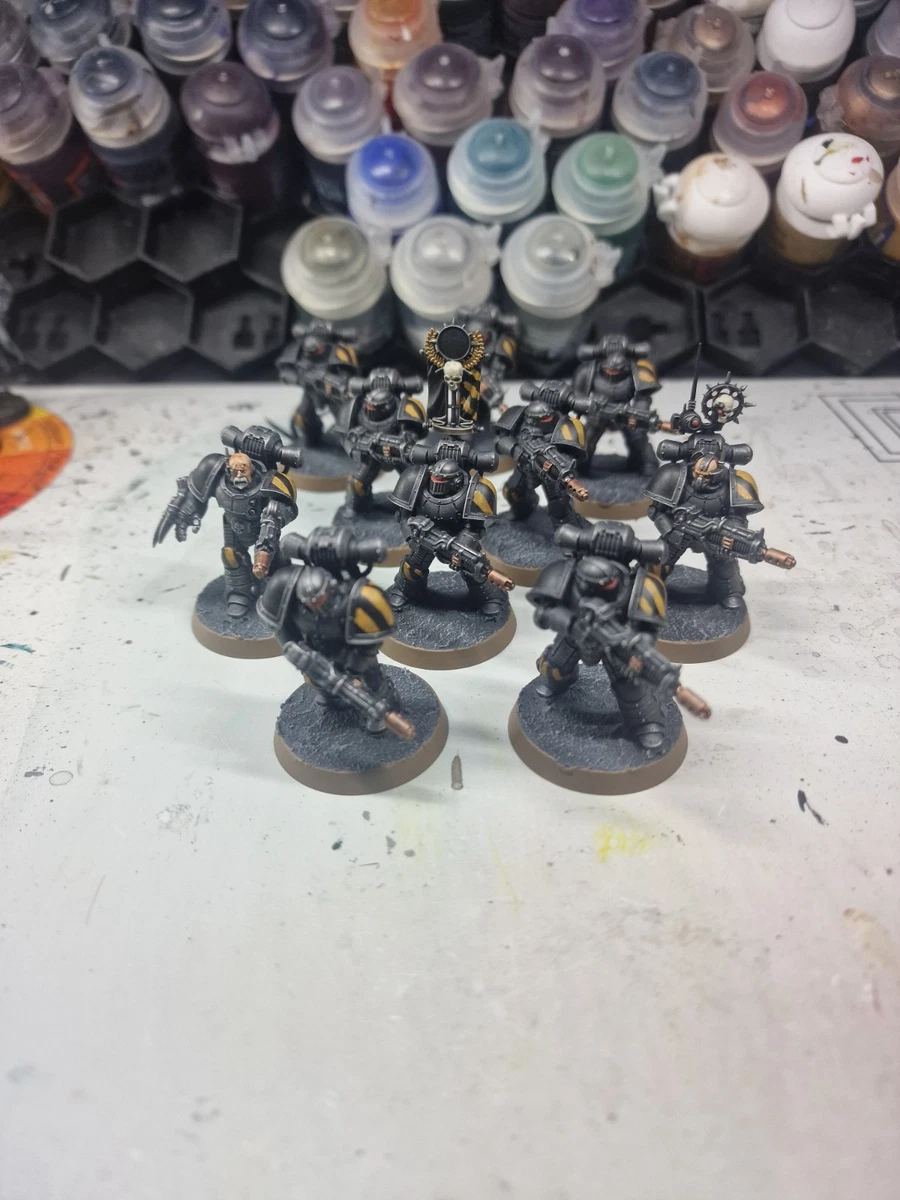 Escouade Chaos Space Marines Warhammer 40K – 7 Figs, Peintes, Games Workshop