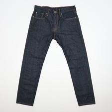 Levi's 502 Regular Taper Men's Jeans W30 L30 Dark Indigo Blue Denim 100 Cotton