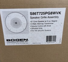 BOGEN Ceiling Speaker S86T725PG8WVK volume control