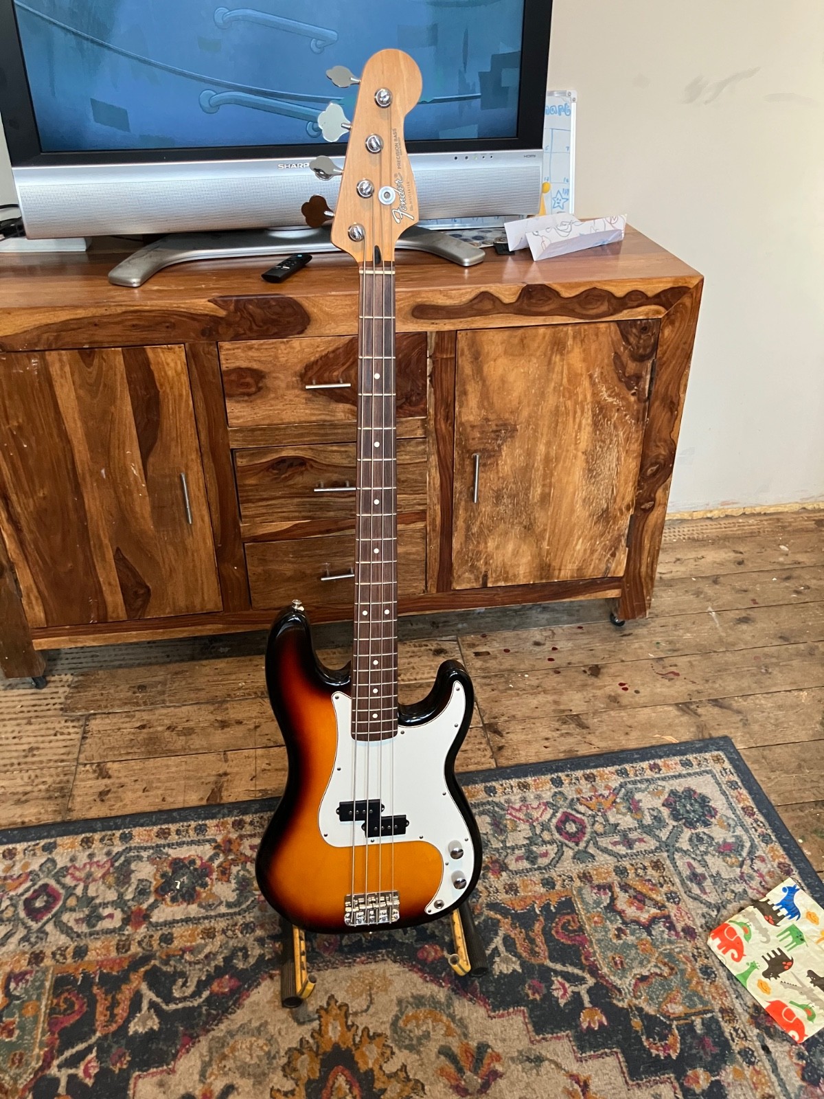 Fender Precision Bass Standard MIM 1999 Sunburst – Vintage, great condition