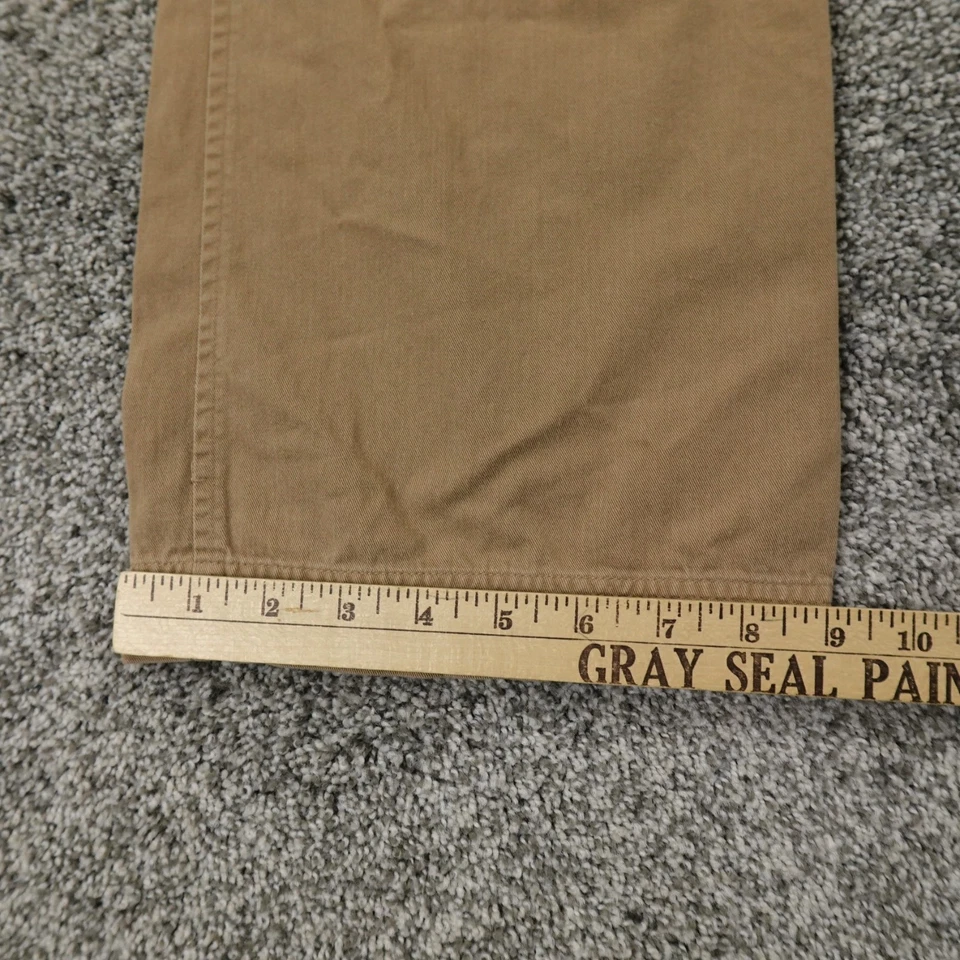 Pantalones De Colección Ralph Lauren Para Mujer 12 Marrón Militar Ejército Carga Paracaidista Años 90 Y2K Foto 2 de 4