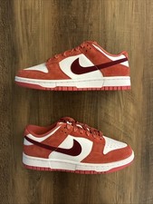 Nike Dunk Low Valentine's Day Pink Red Women Size 7.5 Shoes FQ7056-100