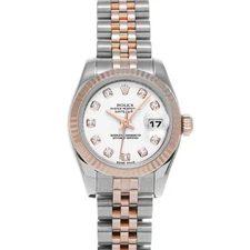 ROLEX Datejust 179171G white/diamond WATCH 681791