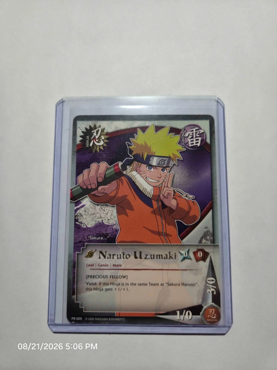 Naruto Uzumaki Card for sale | eBay