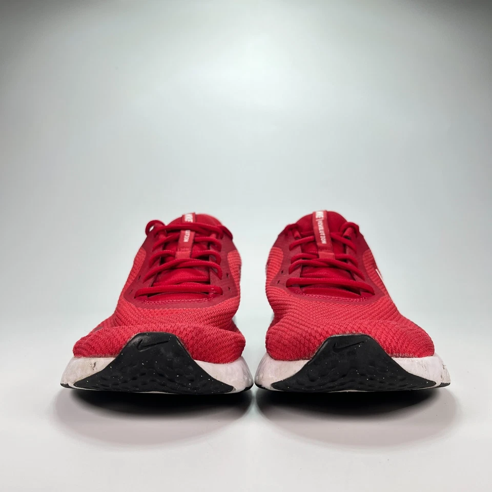 Nike Revolution 5 Red White Running Shoes Sneakers BQ3204-600 Men’s Size 12 - Image 2 of 4