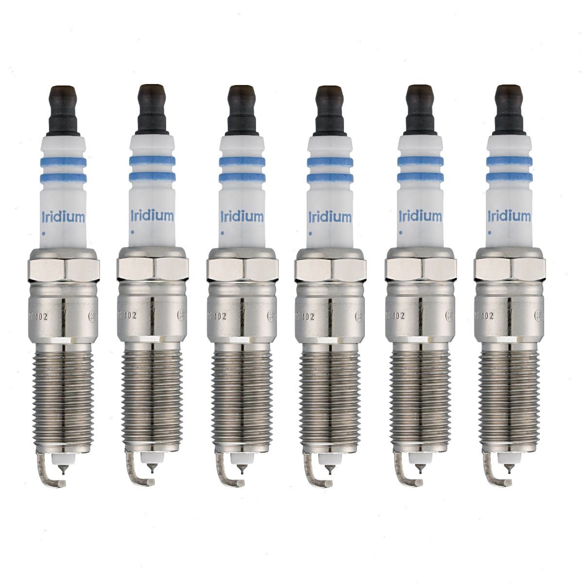 6 pc Bosch Double Iridium Spark Plugs for 2017-2020 Lincoln Continental 3.7L uy