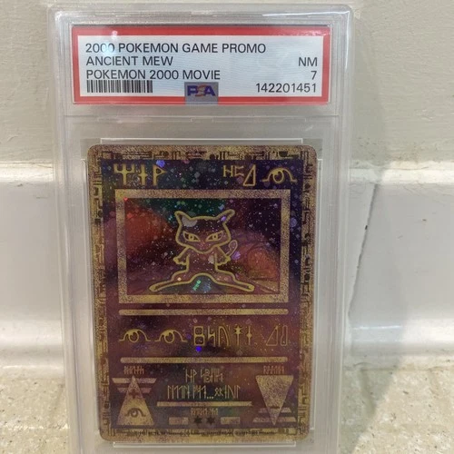 Ancient Mew Pokemon PSA 7