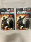 G.I. Joe 25th Anniversary Snake Eyes Commando 3.75 Figure 2007 Hasbro Carded New