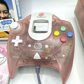 MINT Sega Dreamcast Hello Kitty Skeleton Pink Console HKT-3000 Keyboard Bundle