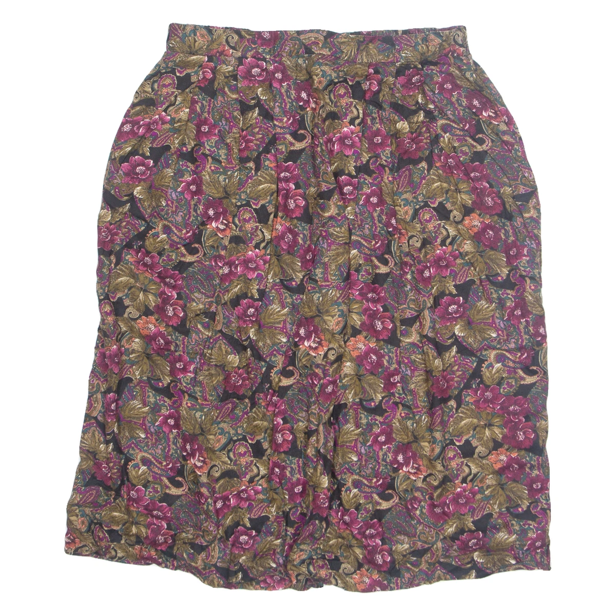 Alice-Robe verte et lilas fleurie - Robes & Jupes - Catalleya et ses