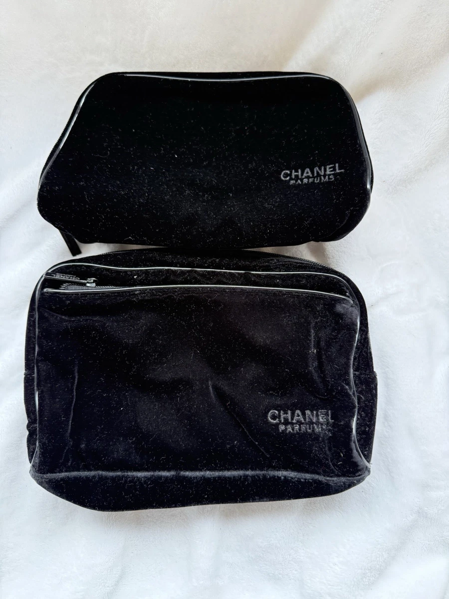 25+ CHANEL Black Fabric Makeup Bags & Cases for sale | Updated Oct