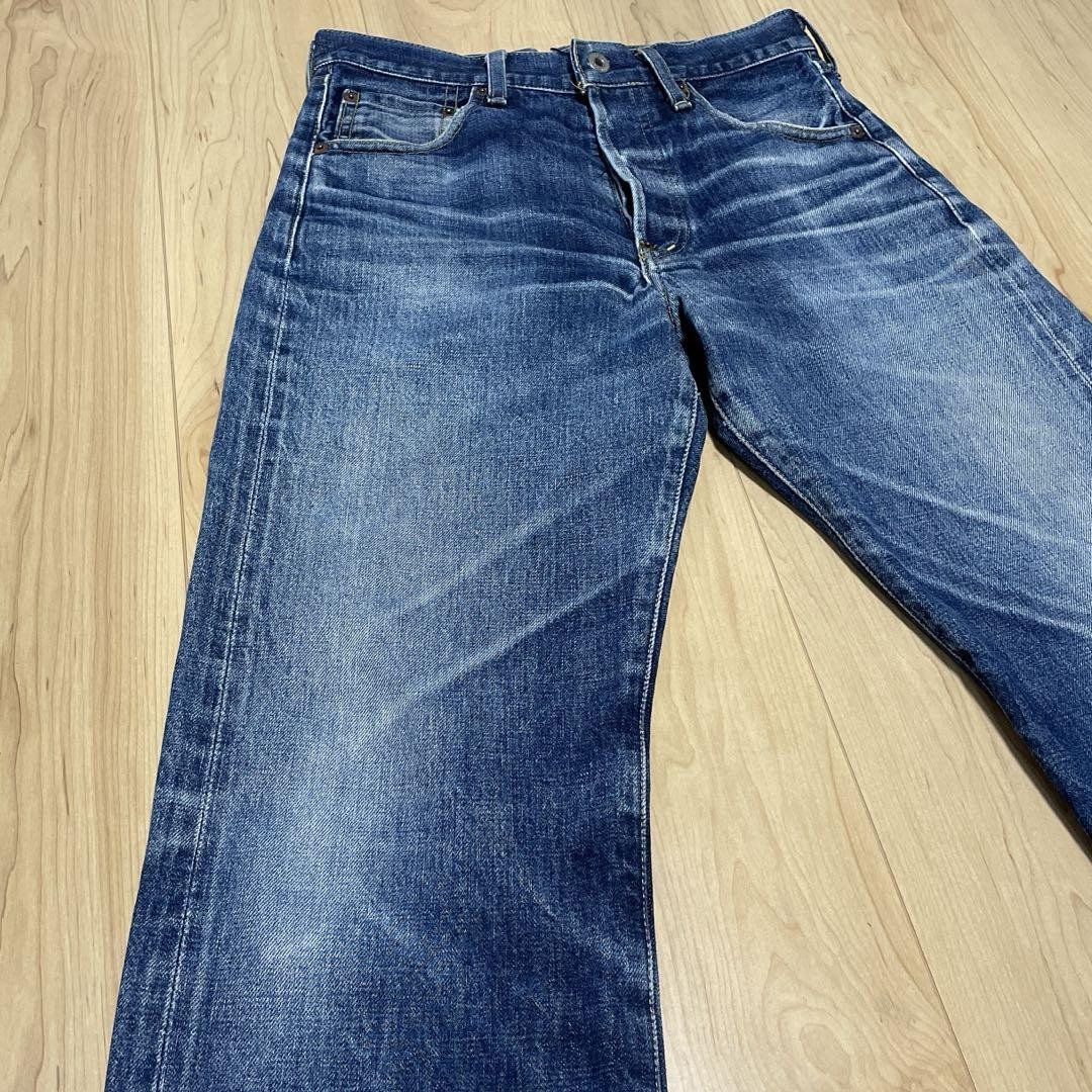 LEVI’S / 90's 140th 702XX selvedge denim 90s LEVI'S 702XX Made in Japan Hachinos Grunge W29 Selvedge