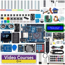 SunFounder Elite Explorer Kit with Original Arduino Uno R4 WiFi, RoHS... 