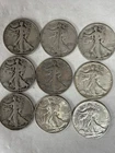 90% Silver Walking Liberty Half Dollars