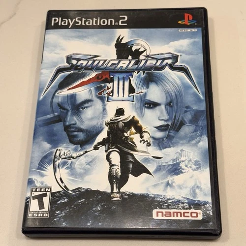 Soul Calibur III 3 (PlayStation 2 PS2, 2005) Complete CIB Manual TESTED